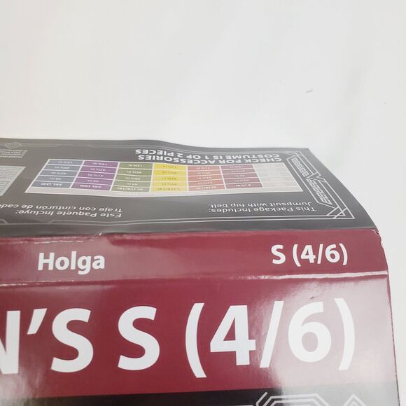 Disguise Dungeons & Dragons Women's S (4-6) Gold 2 Piece Halloween Holga New Toy - Picture 6 of 7